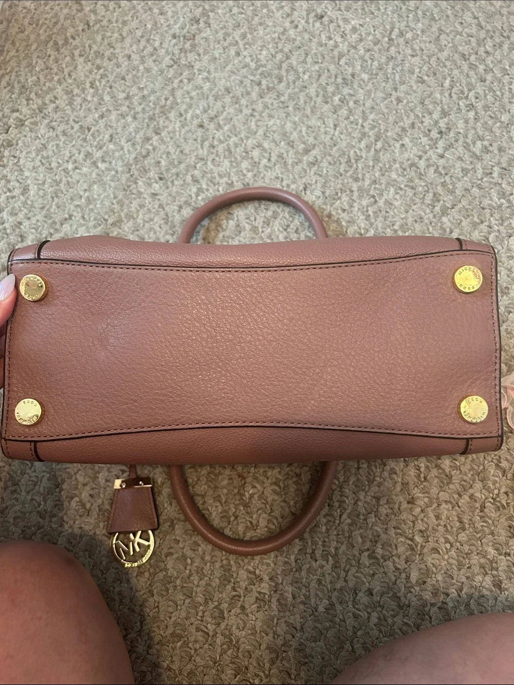 NWOT Michael Kors Dillon Saffiano Satchel
